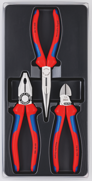 Knipex 00 20 11 3-delige Montage Tangenset - Detailed view of the product