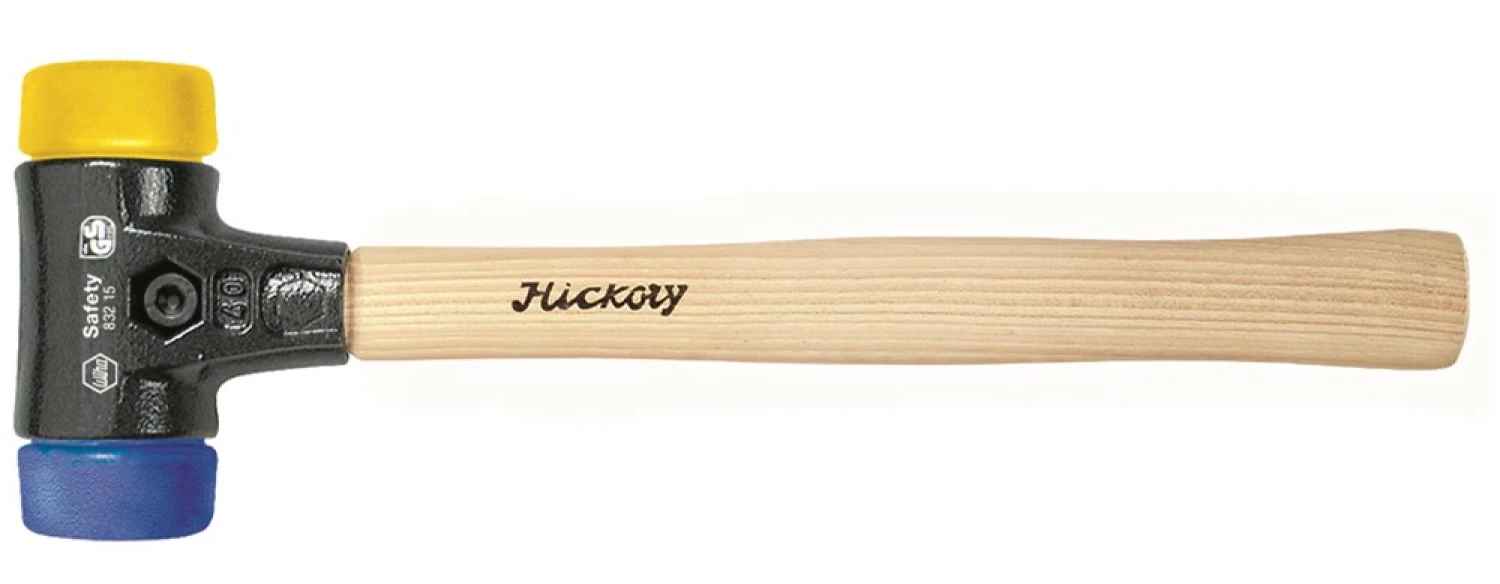 Wiha 832-15 Safety Kunststof Hamer - 30 X 290mm - Blauw/Geel
