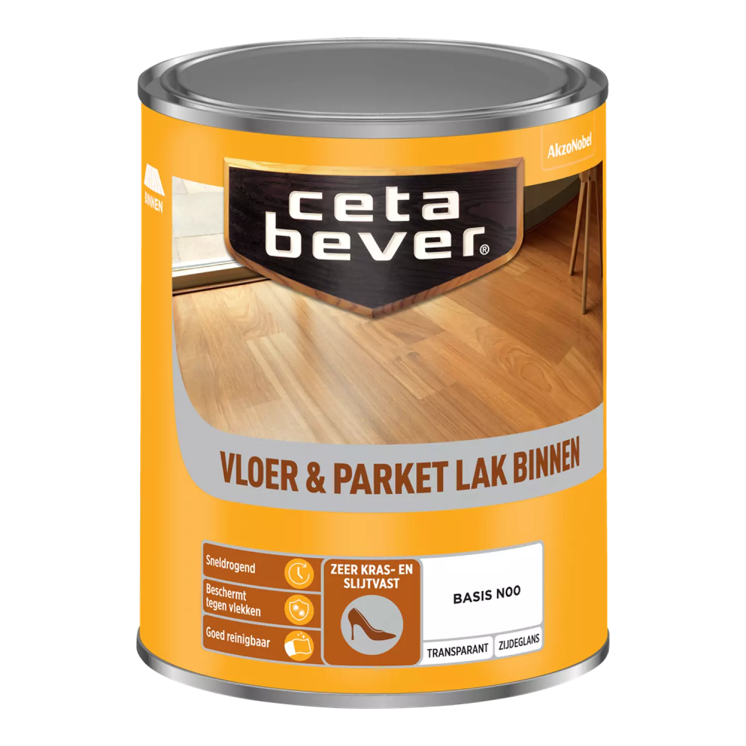 Cetabever Vloer-&Parketlak - Op Kleur Gemengd - 1L