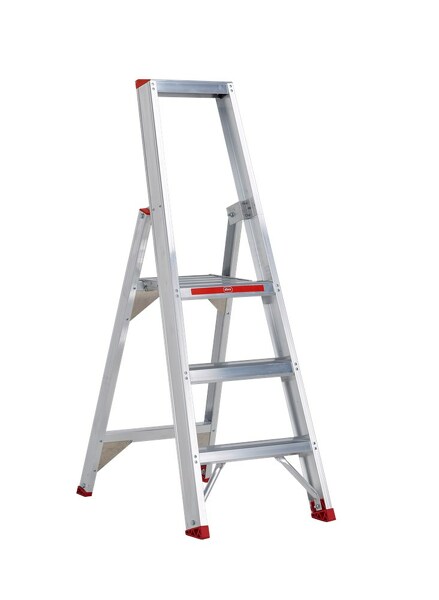 Altrex Sierra SEO 3 Trap - Enkel - Aluminium - 3 Treden - Max. Werkhoogte 2.70 M.