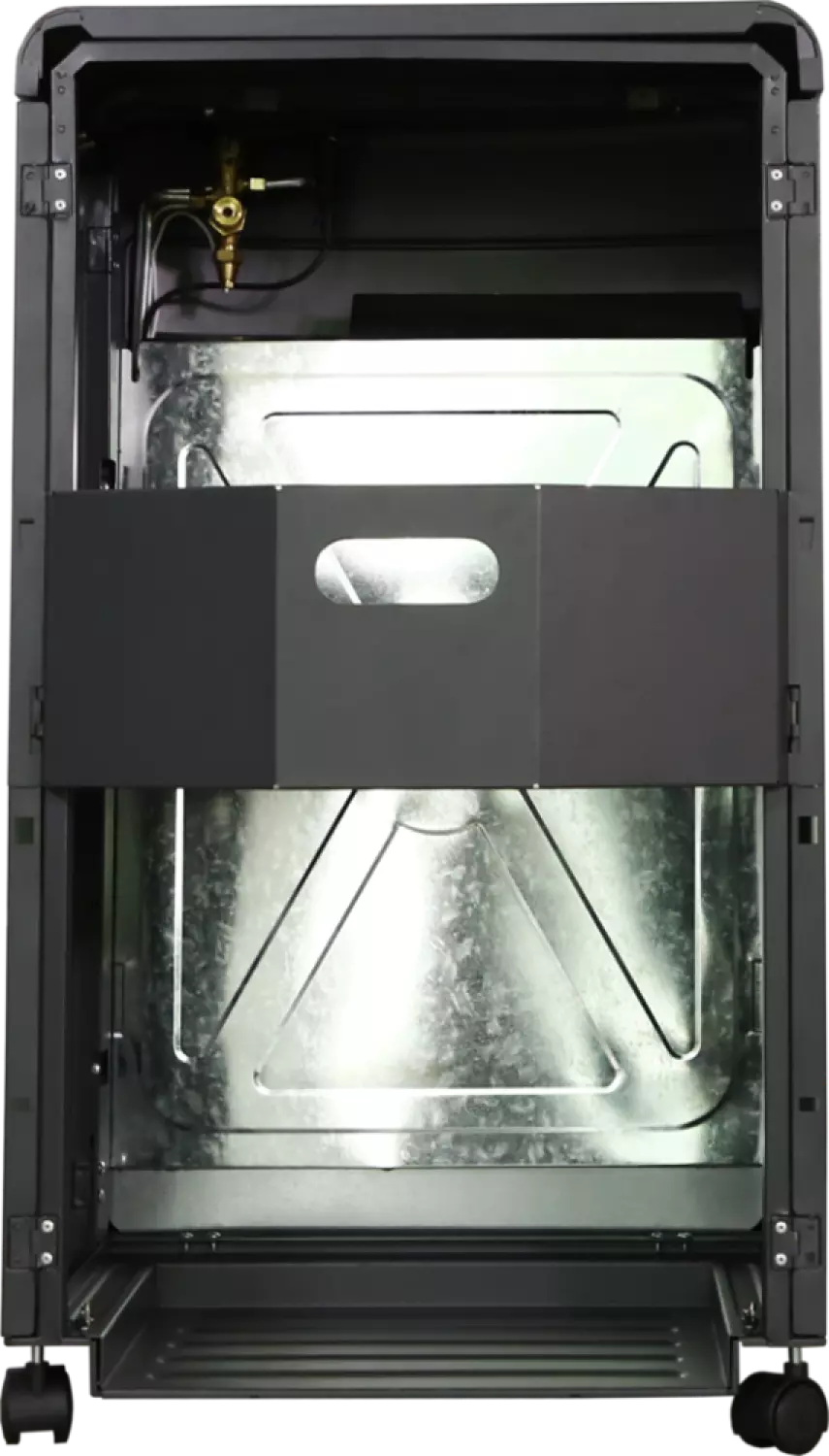 Qlima GH 342 RV Opvouwbare 2-in-1 Gaskachel Zwart - 4,2kW thumbnail 4