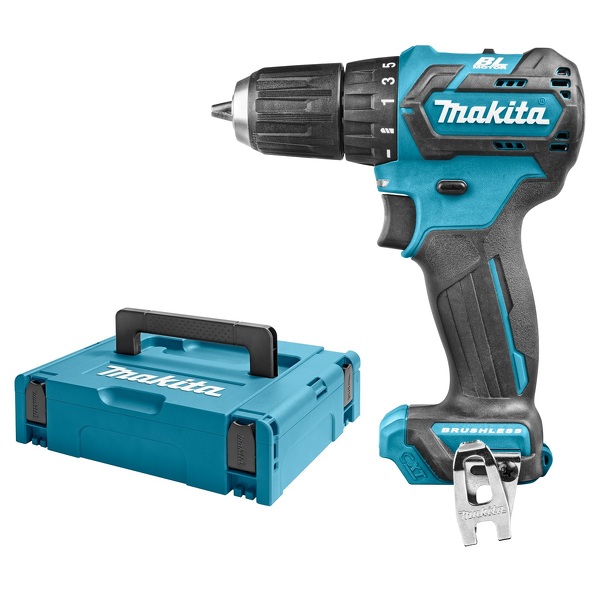 Makita DF332DZJ 10.8V Li-Ion Schuifaccu Boor-/schroefmachine Body In Mbox - Koolborstelloos EAN: 88381816540