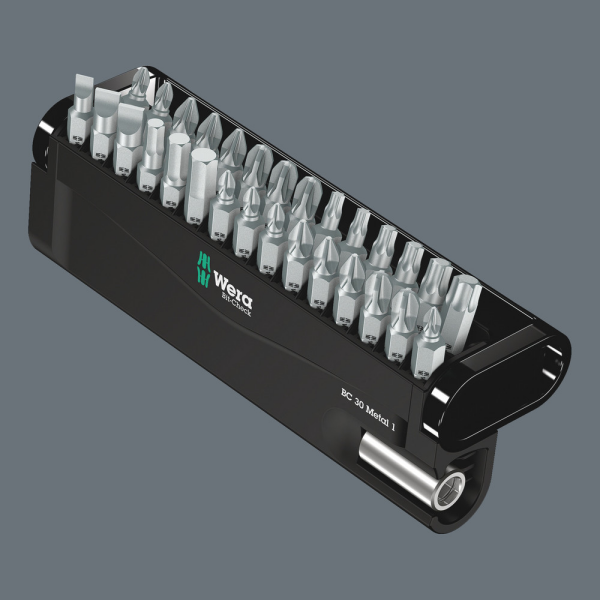 Wera 05057434001 30-delige Bit-Check 30 Metal 1 Bitset - Detailed view of the product