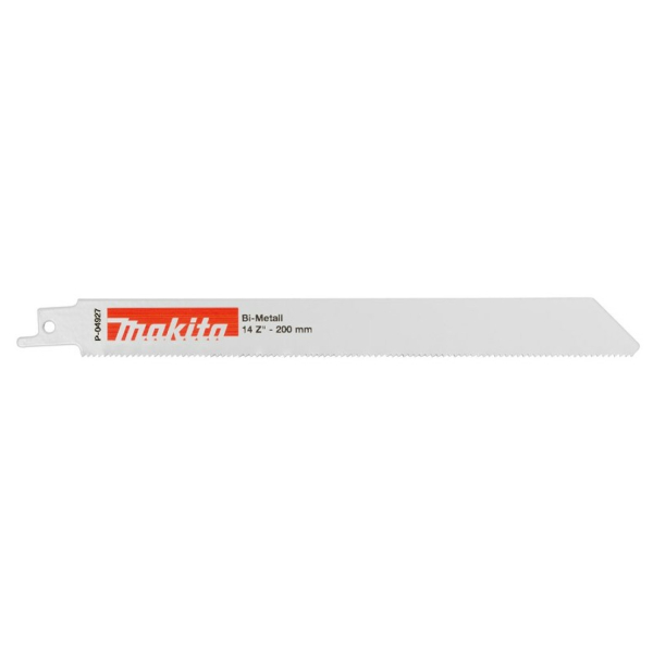 Makita P-04927 Reciprozaagblad - 180 X 1,8mm - RVS/Metaal (5st)