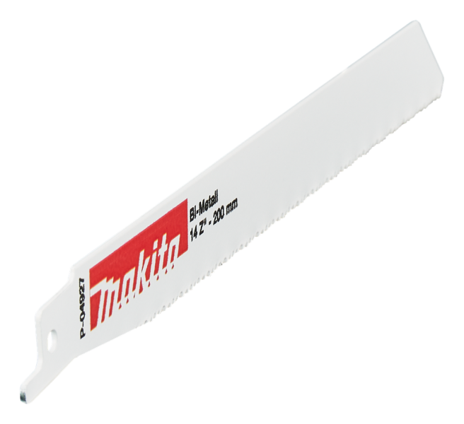 Makita P-04927 Reciprozaagblad - 180 X 1,8mm - RVS/Metaal (5st) - Detailed view of the product