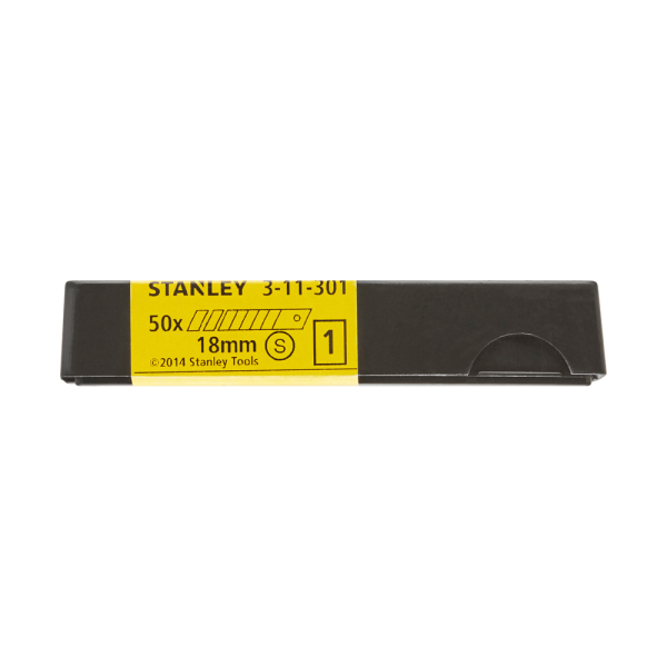 Stanley 3-11-301 Afbreekmesjes - 18mm (50st) - Detailed view of the product