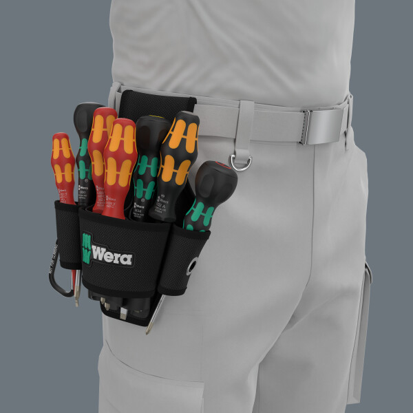 Wera 05136033001 8-delige 9621 Holsterset 2 Schroevendraaierset In Holster - Detailed view of the product
