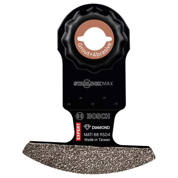 Bosch 2608900038 EXPERT StarlockMax Diamant Semi-segmentzaagblad MATI68RSD4 - Grout&Abrasive