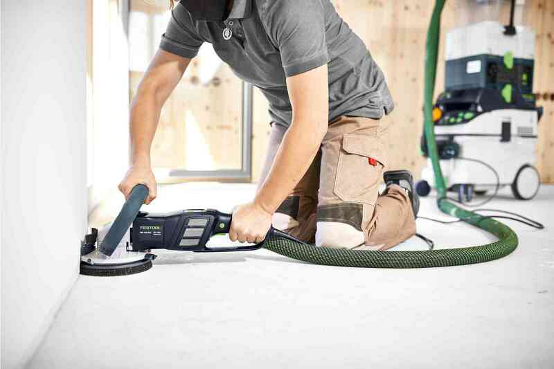 Festool RG 130 ECI-Plus Renovatieslijpmachine In Systainer - 1600W - Detailed view of the product