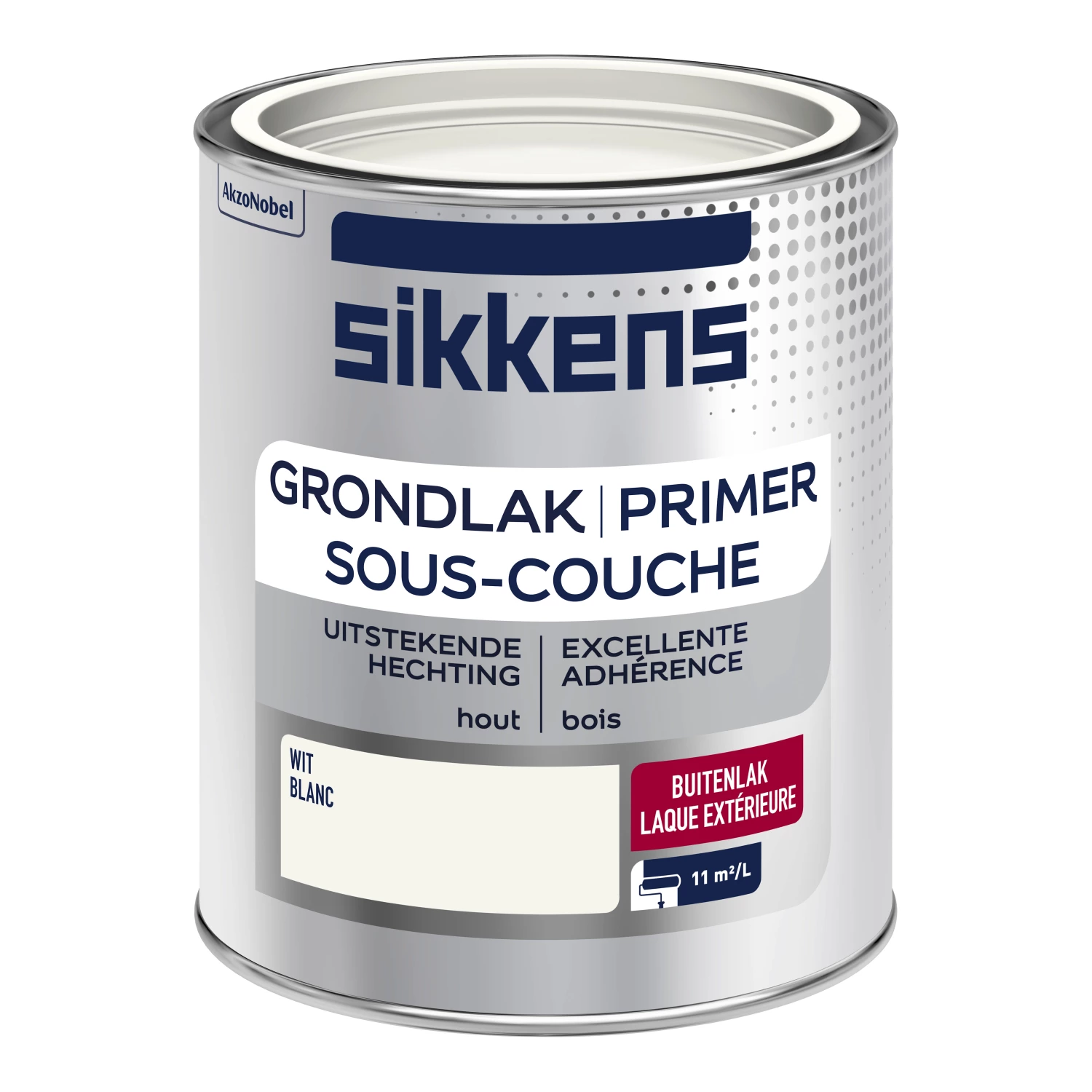 Sikkens Grondlak - Wit - 075 L