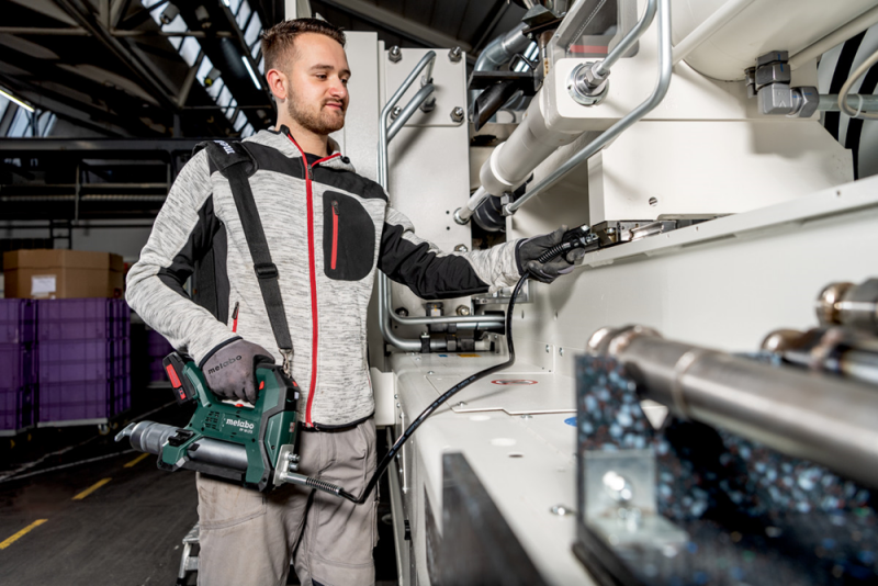 Metabo FP 18 LTX 18V Li-ion Accu Vetspuit Body - 690bar - 1200mm - Detailed view of the product