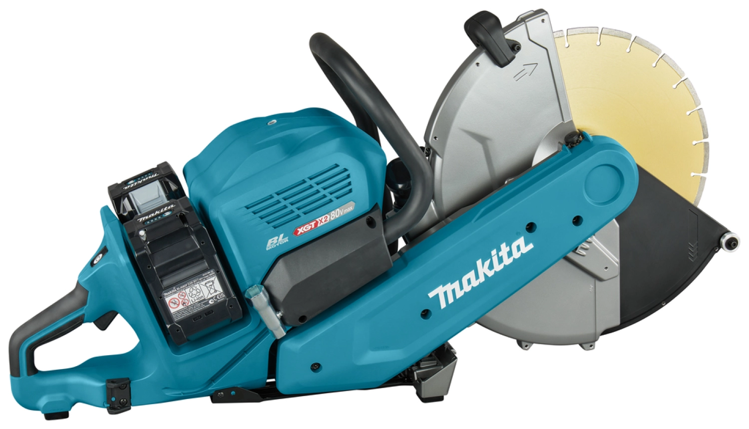 Makita CE002GT202X XGT 2x40 V Max Li-ion Accu Doorslijper Set (2x 5,0Ah) In Doos/Mbox - 355mm thumbnail 2