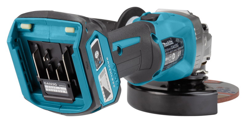Makita GA023GZ XGT 40V Max Li-Ion Accu Haakse Slijper Body - 125x22,23mm - Koolborstelloos - Detailed view of the product