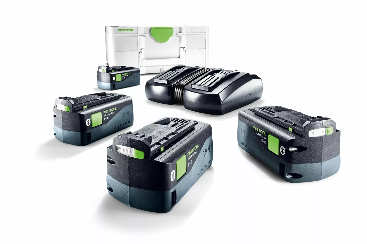 Festool SYS 18V 4x5,0/TCL 6 DUO Energieset In Systainer