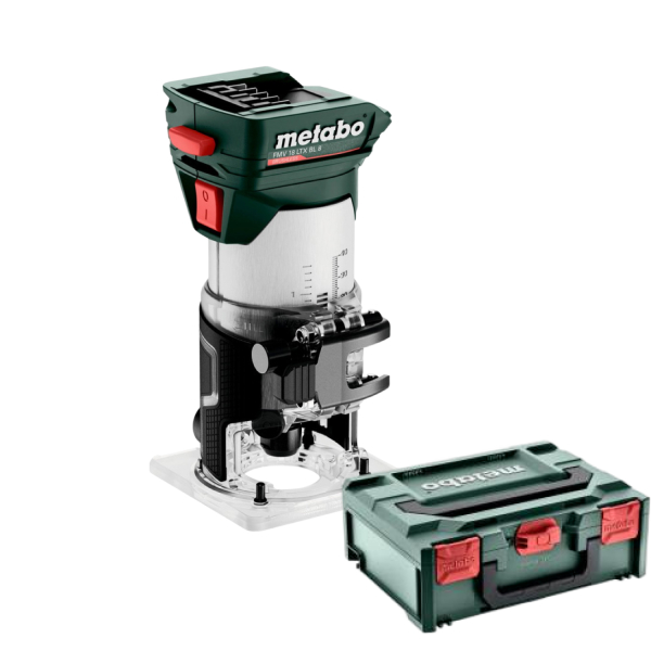 Metabo FMV 18 LTX BL 8 18V Li-ion Accu Kantenfrees Set (2x 4.0Ah Accu) In MetaBox - Default image for the product
