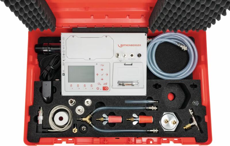 Rothenberger ROTEST GW Professional Lekdetectietoestel - Detailed view of the product