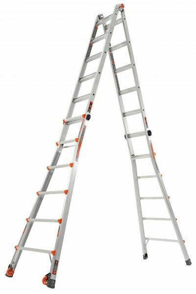 Little Jumbo 48414103 Little Giant Velocity Telescoopladder - 4 X 6 Treden - Detailed view of the product