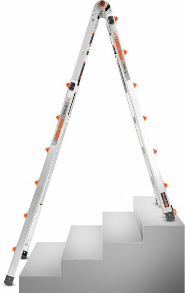 Little Jumbo 48414103 Little Giant Velocity Telescoopladder - 4 X 6 Treden - Detailed view of the product