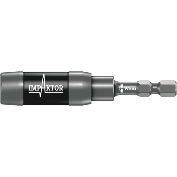 Wera 5057676001 Impaktor R Bithouder Met Ringmagneet En Springveer - 1/4"X 75mm