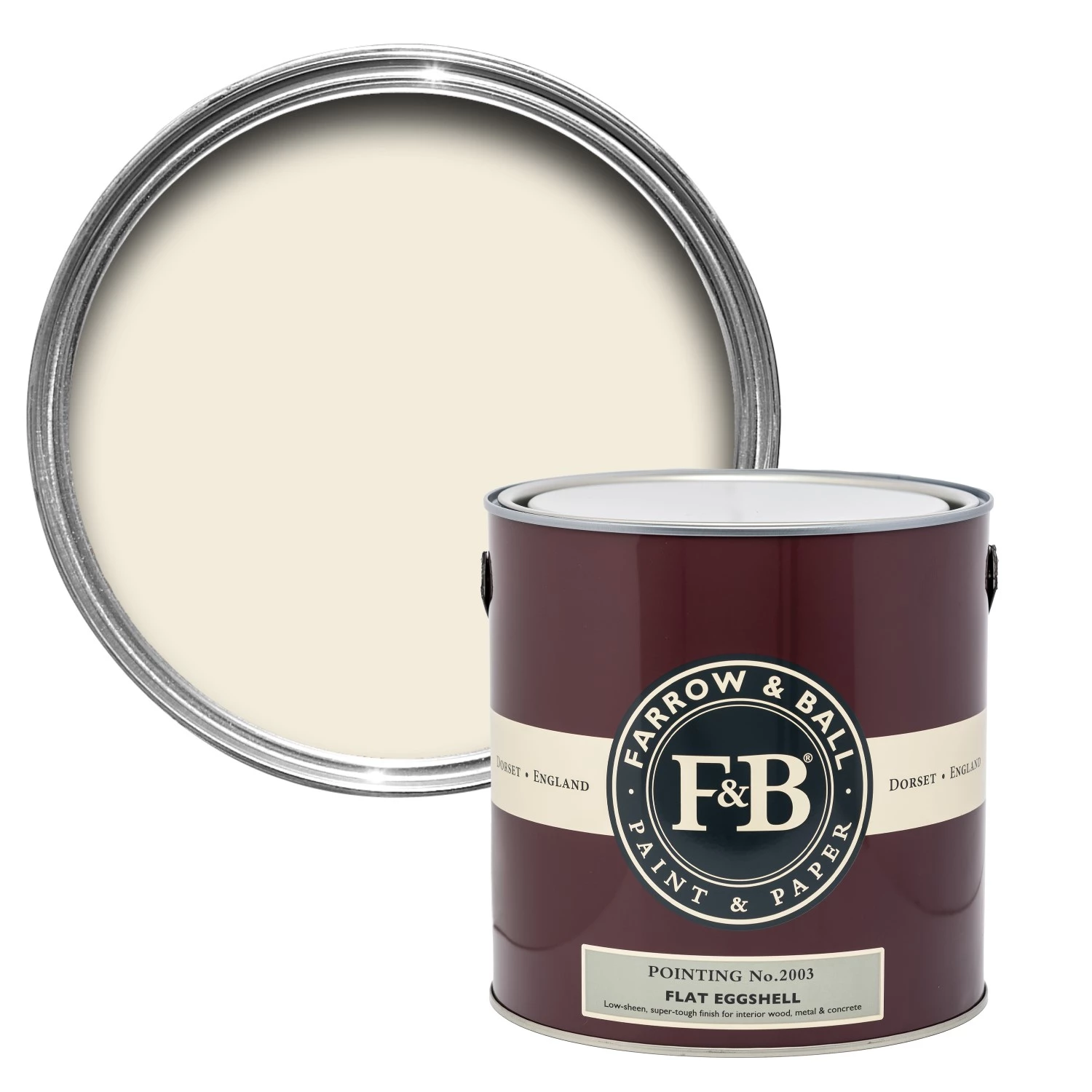 Farrow&Ball Flat Eggshell Pointing No.2003 - 5L
