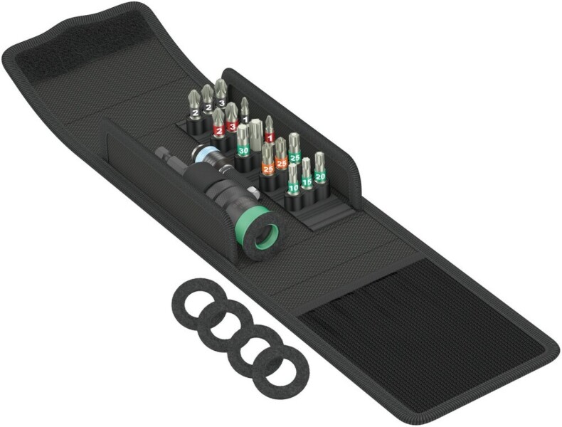 Wera 05134021001 T 1 Gereedschapset Voor Terrasbouw In Etui - 17‑delig - Default image for the product