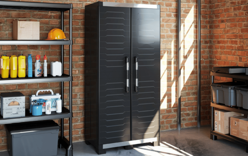 Keter 241543 XL Garage Hoge Opbergkast - 89x54x188 Cm - Detailed view of the product