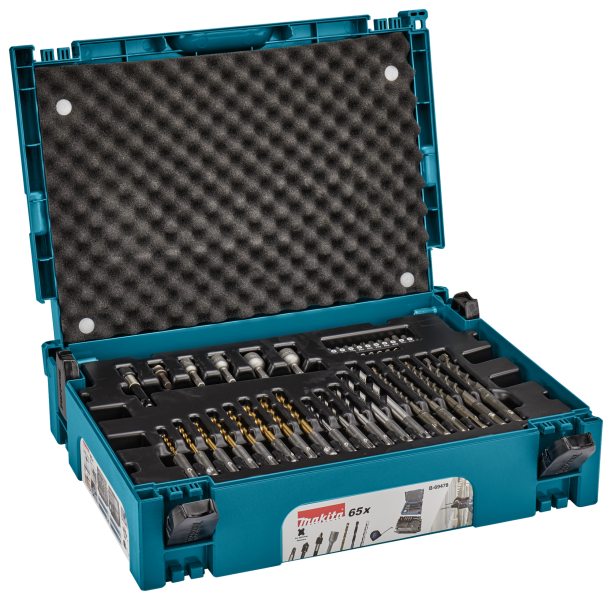 Makita B-69478 65-delige Boor-/schroefbitset In Mbox - SDS-Plus - Detailed view of the product