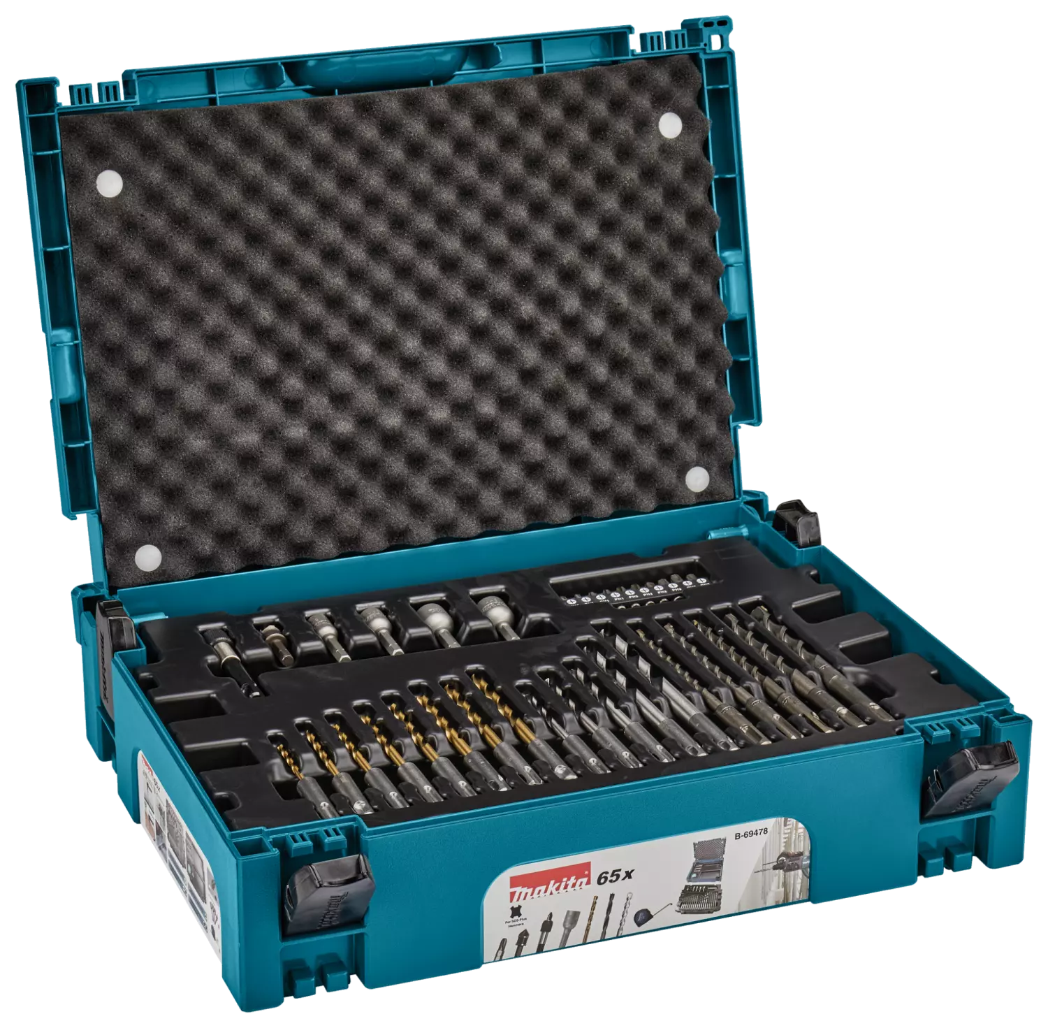 Makita B-69478 Boor- en Schroefbitset 65-delig in Mbox