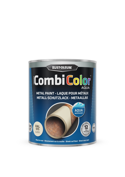 rust-oleum combicolor aqua hoogglans ral 1015 0.75 ltr