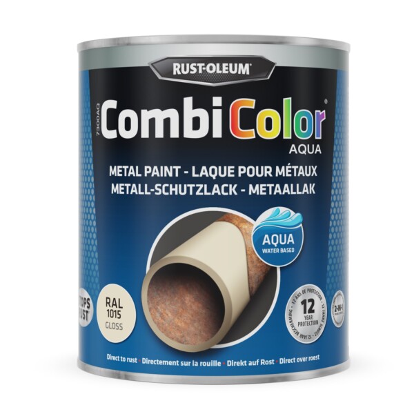 rust-oleum combicolor aqua hoogglans ral 1015 0.75 ltr