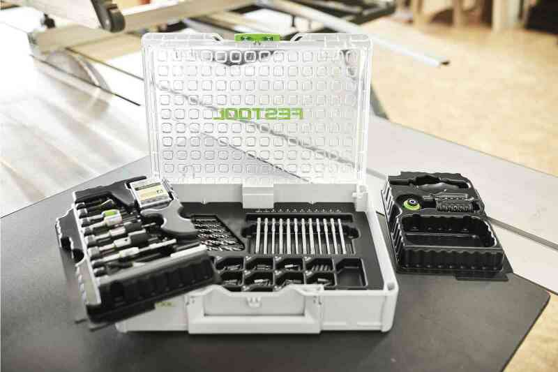 Festool SYS3 M 89 ORG CE-SORT 104-delige Montagepakket In Systainer - Detailed view of the product