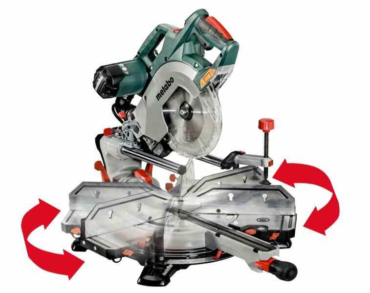 Metabo KGSV 72 XACT Afkortzaag - 1800W - 216 X 30mm - Detailed view of the product