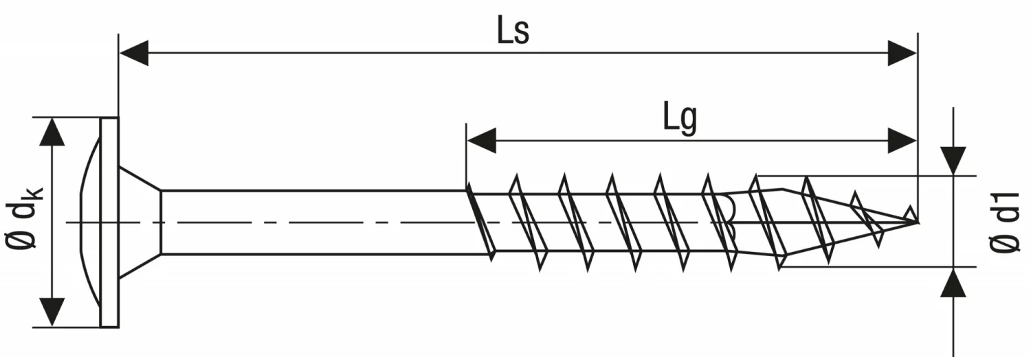 SPAX Houtconstructieschroeven Discuskop - Deeldraad -T30 - 6.0x120 Mm (100st) thumbnail 3
