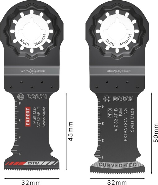 Bosch 2608902398 10-delige BIM Hout En Metaal Inzaagblad + 1X Expert Multi Material Zaagblad - Detailed view of the product