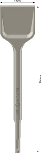 Bosch 2608690102 SDS-plus Spadebeitel - 250 X 60mm - Detailed view of the product