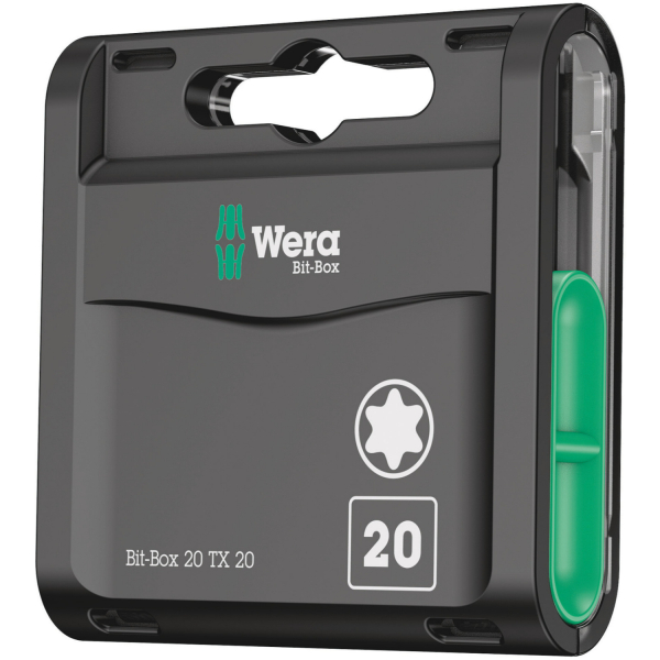Wera 05057770001 Bit-Box 20 TX 20-delige Bitset - Torx - T20