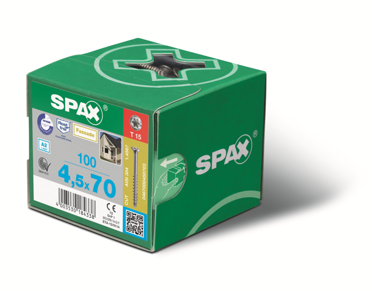 SPAX 5000009192259 Bit T-STAR Plus T25 - Blister Met 5 Stuks - Detailed view of the product