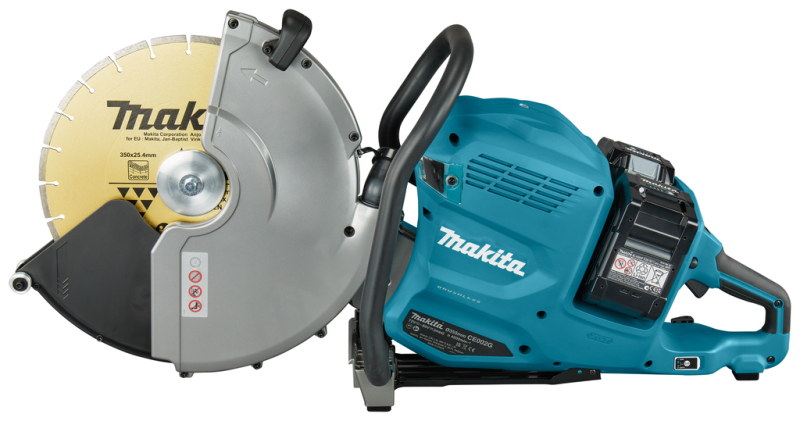 Makita CE002GL402X XGT 2x40 V Max Li-ion Accu Doorslijper Set (4x 8,0Ah) In Doos/Mbox - 355mm - Detailed view of the product