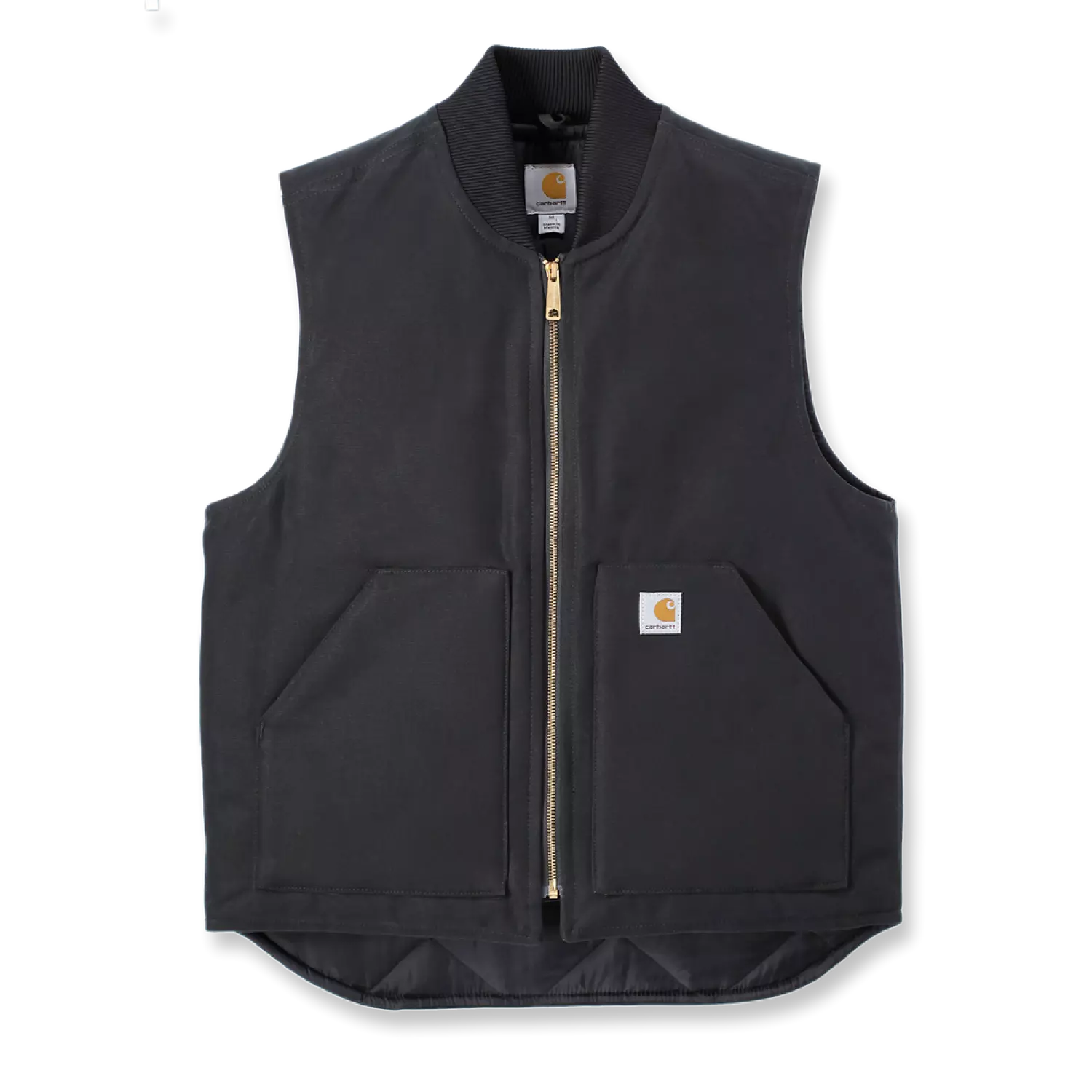 Carhartt Insulated Rib Collar Vest Black - M
