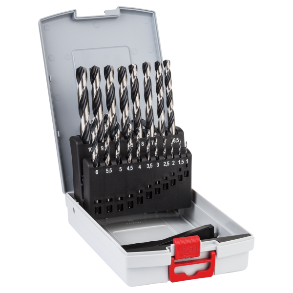 Bosch 2608577351 19-delige ProBox Metaalborenset HSS PointTeQ