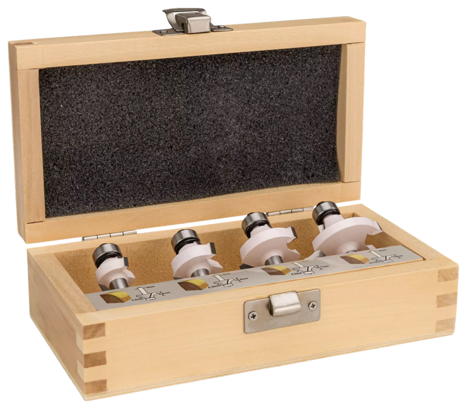 Makita D-53534 Freesset Afrondfrees 8mm 4-delig thumbnail 4