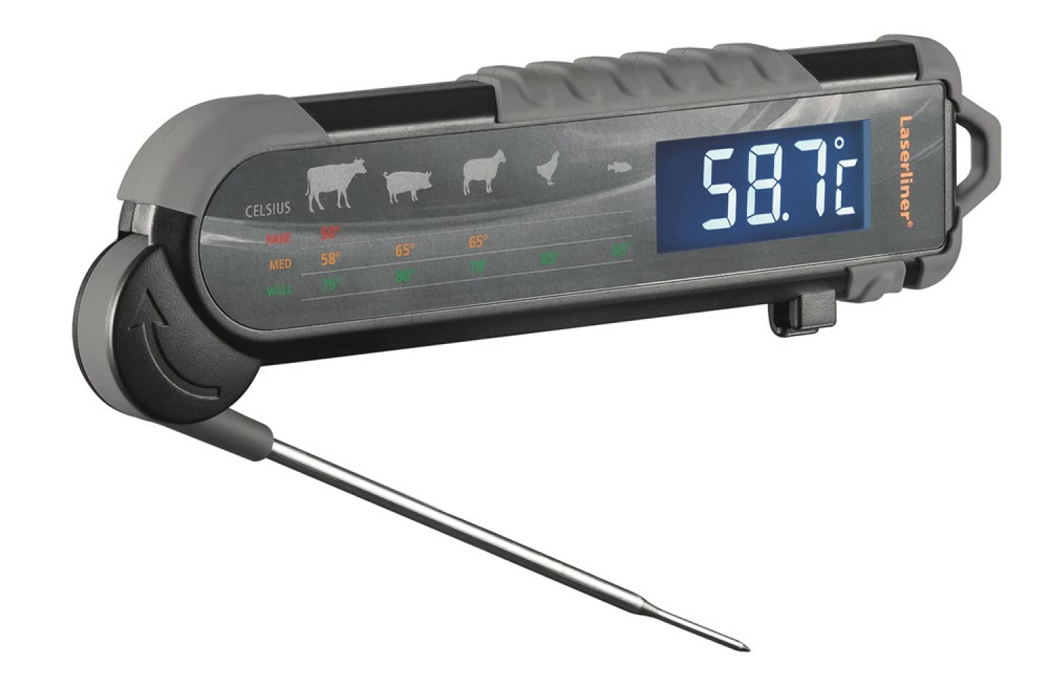 Laserliner ThermoMaitre Thermometer Voor Braden Van Vlees / Vis afbeelding