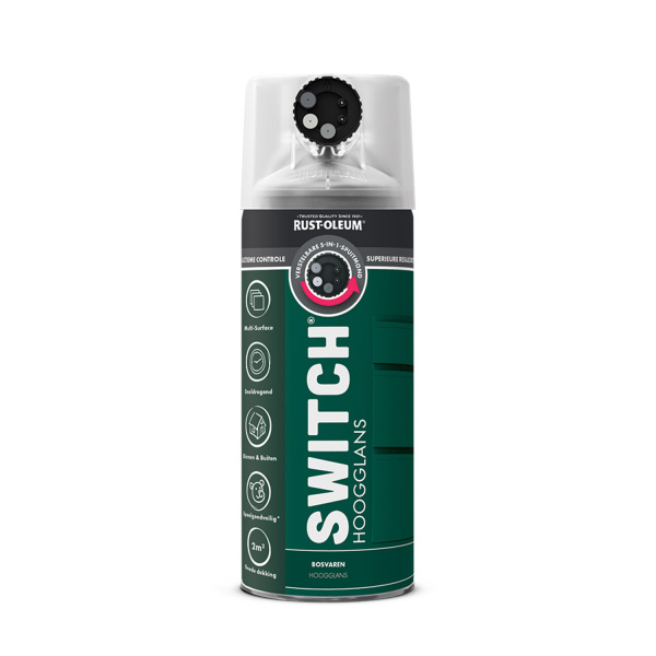 Rust-Oleum Switch Spuitlak - Hoogglans Bosvaren - 400ml - Default image for the product