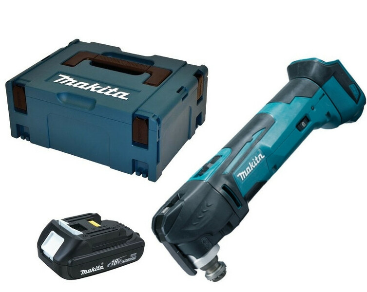 Makita DTM51Y1JX8 18V Li-Ion Accu Multitool Met Snelspansysteem (1x 1.5Ah Accu) EAN: 88381690805