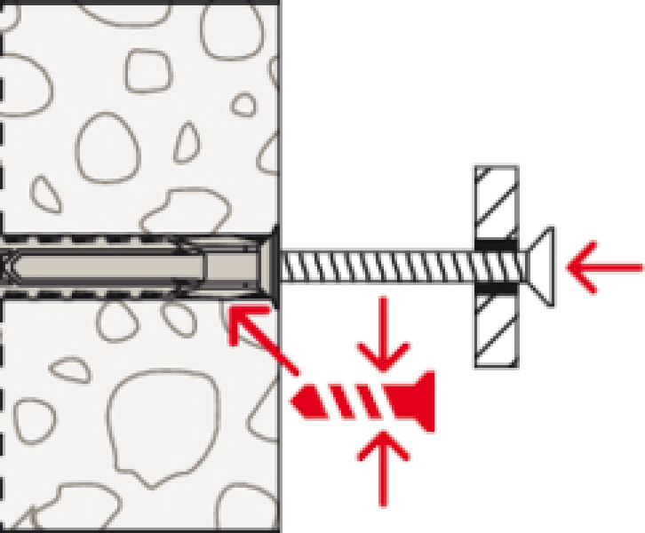 Fischer 568004 SX Plus Pluggen - 4 X 20mm (200st) - Detailed view of the product