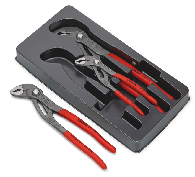 Knipex 002009V02 3-delige Cobra Tangenset - Detailed view of the product
