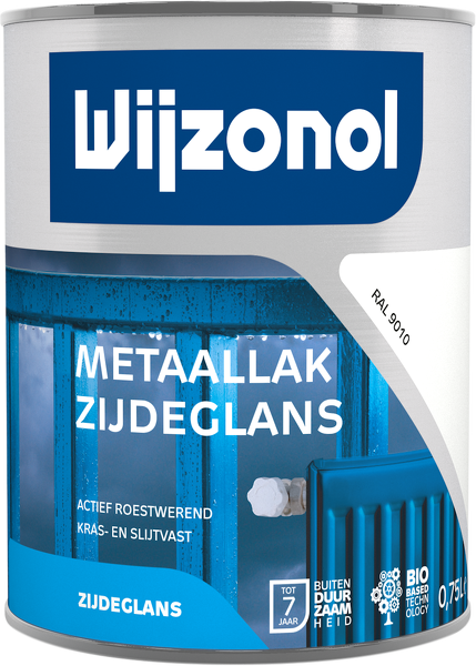 Wijzonol Metaallak Zijdeglans RAL 9010