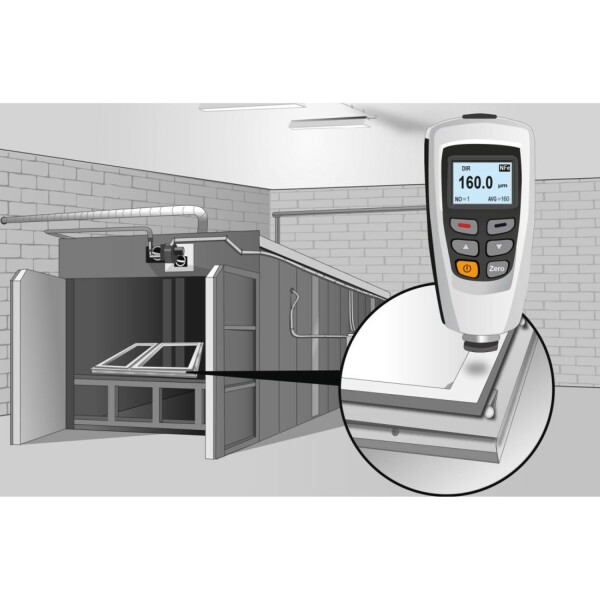 Laserliner CoatingTest-Master Laagdiktemeter In Koffer - Detailed view of the product