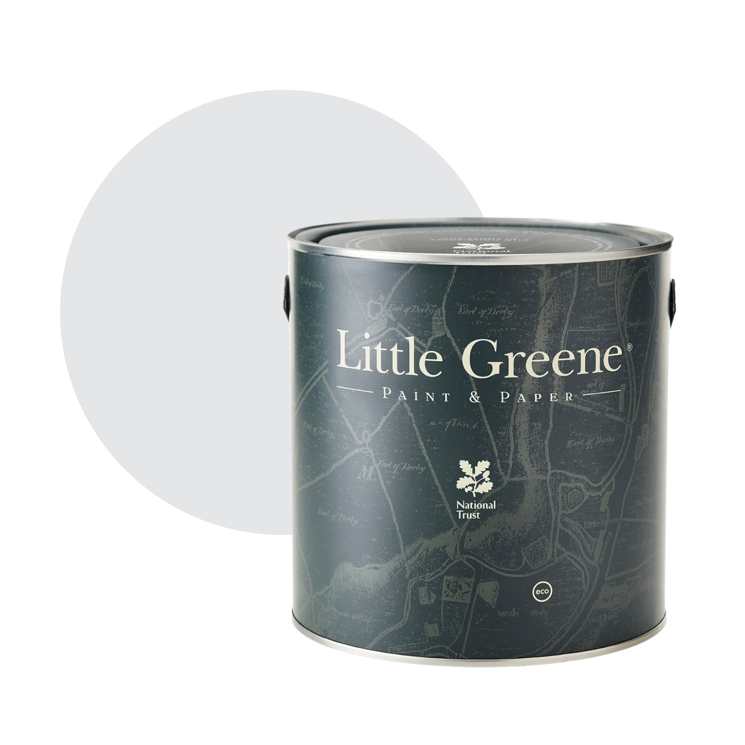 Little Greene Tom's Oil Eggshell - Gauze Mid No. 164 - 2,5L