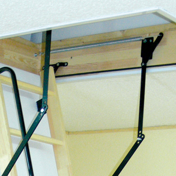 Altrex Woodytrex De Luxe 3-delige Zoldertrap - Hout - 120 X 70cm - Detailed view of the product